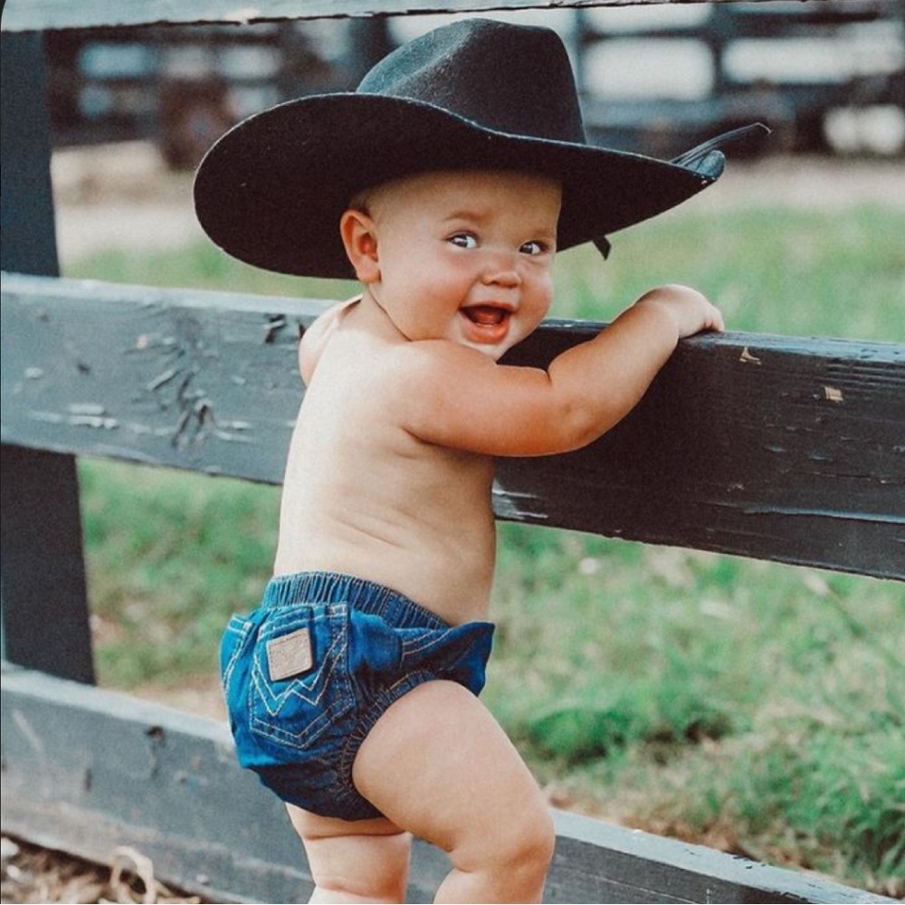 Baby wrangler diaper cover